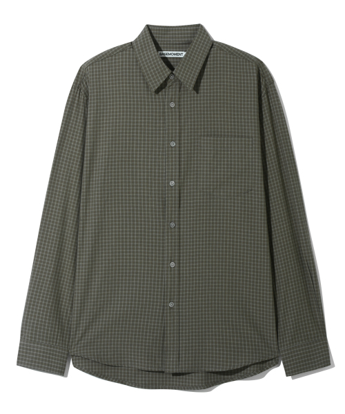 BASEMOMENT(ベースモーメント)の「ロガンチェックシャツチャコール(シャツ/ブラウス・メンズ・その他・M/L/XL)」の2枚目の写真