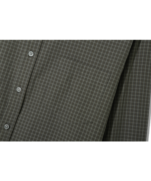 BASEMOMENT(ベースモーメント)の「ロガンチェックシャツチャコール(シャツ/ブラウス・メンズ・その他・M/L/XL)」の5枚目の写真