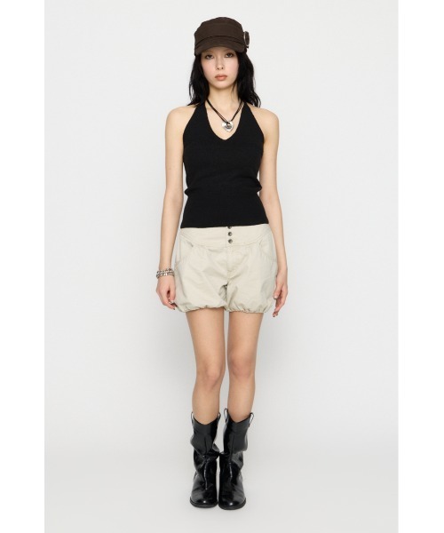 LAGUA GEM（ラグアジェム）の「HALTER NECK COMPACT ニット（ニット/セーター・レディース・ブラック/ブラウン/ターコイズブルー・FREE）」の10枚目の写真