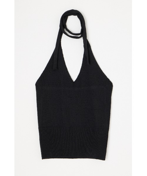 LAGUA GEM（ラグアジェム）の「HALTER NECK COMPACT ニット（ニット/セーター・レディース・ブラック/ブラウン/ターコイズブルー・FREE）」の11枚目の写真
