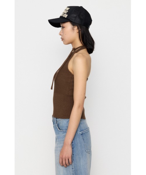 LAGUA GEM（ラグアジェム）の「HALTER NECK COMPACT ニット（ニット/セーター・レディース・ブラック/ブラウン/ターコイズブルー・FREE）」の22枚目の写真