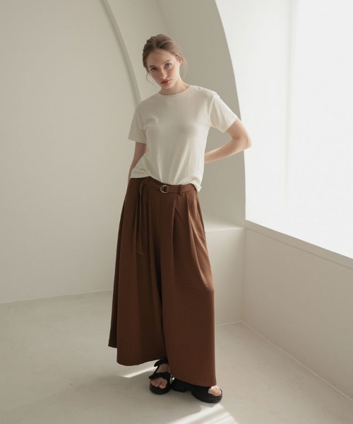 DONOBAN(ドノバン)の「2wayソフトレイヤードTee(Tシャツ/カットソー・レディース・ホワイト/グレー/ブラック・ONE SIZE)」の16枚目の写真