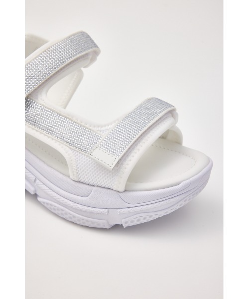 STACCATO（スタッカート）の「ギャラクシースポーティーサンダル（サンダル・レディース・ホワイト/ブラック・22.5cm/23cm/23.5cm/24cm/24.5cm）」の5枚目の写真