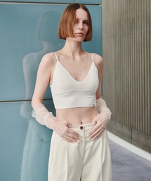 MIZUNO(�~�Y�m�@)��Mizuno × Ameri CROPPED CAMISOLE TOPS(�L���~�\�[��)