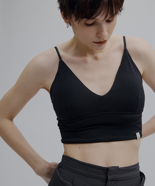 MIZUNO(�~�Y�m�@)��Mizuno × Ameri CROPPED CAMISOLE TOPS(�L���~�\�[��)