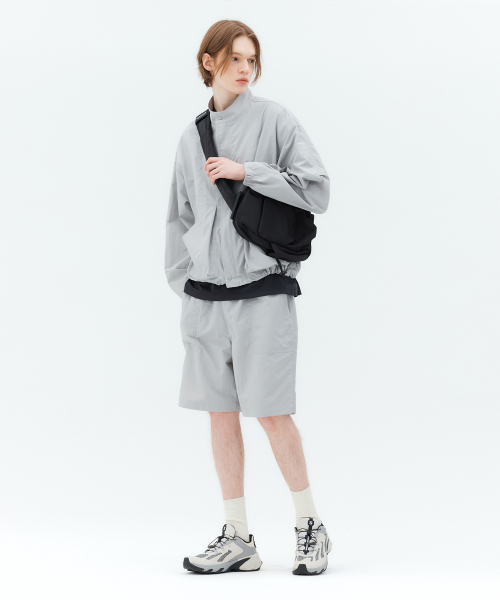 MINDBRIDGE(マインドブリッジ)の「ユーティリティハーフパンツ - 3カラー(その他パンツ・メンズ・ブラック/ライトグレー/グレー・30/36/34/32)」の4枚目の写真