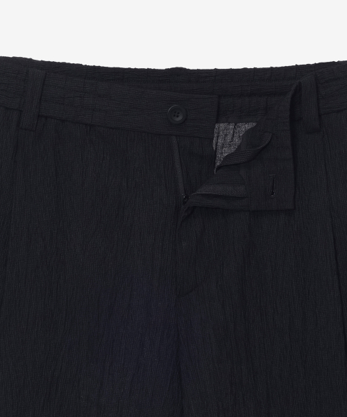 MINDBRIDGE（マインドブリッジ）の「[COUTURE]リラックスフィットクリンクルフルバンディングハーフパンツ（その他パンツ・メンズ・ブラック・36/34/32/30/29）」の6枚目の写真