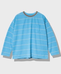 NANGA/ナンガ RINGER COLLAR PANEL L/S TEE