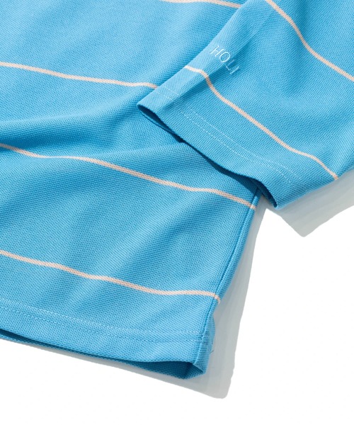 NANGA(ナンガ)の「NANGA/ナンガ RINGER COLLAR PANEL L/S TEE(Tシャツ/カットソー・メンズ・カーキ/ライトブルー・LARGE/MEDIUM/X-LARGE)」の7枚目の写真