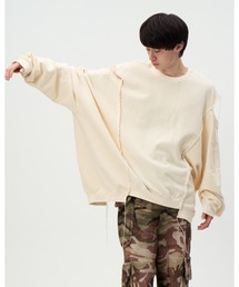 DISCOVERED（ディスカバード）の「OPEN SHOULDER CUTSEWN（スウェット）」