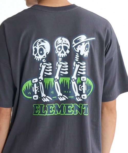 ELEMENT(エレメント)の「ELEMENT TIMBER 3 SS(Tシャツ/カットソー・メンズ・チャコール・M/L)」の1枚目の写真