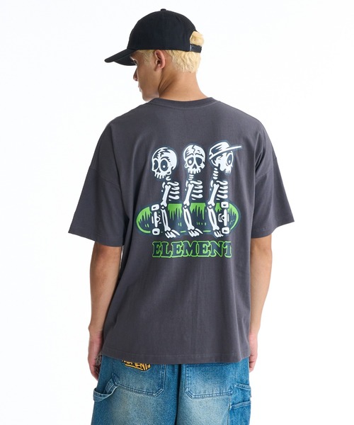 ELEMENT(エレメント)の「ELEMENT TIMBER 3 SS(Tシャツ/カットソー・メンズ・チャコール・M/L)」の2枚目の写真