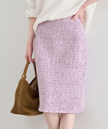 U by SPICK&SPAN | Atelier Edition/アトリエ エディション SMOCKED BANDING SKIRT(スカート)
