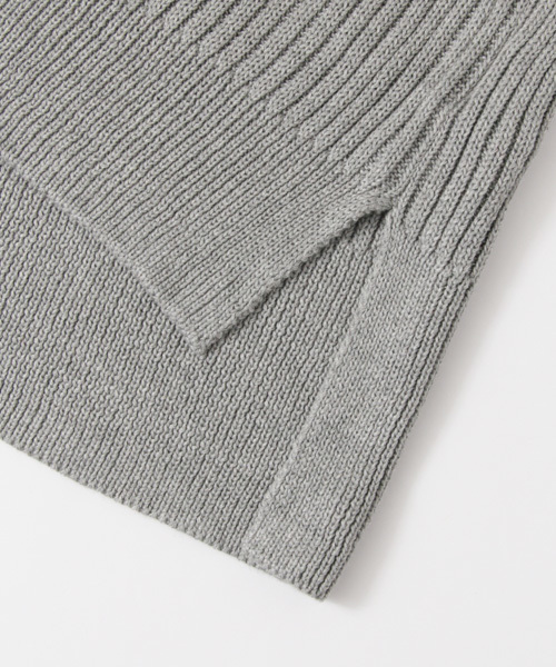 URBAN RESEARCH（アーバンリサーチ）の「UR タートルネックリブニットベスト（ニット/セーター・レディース・ライトグレー/ネイビー/モカ・FREE）」の17枚目の写真