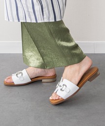inter-chaussures | 【Oh my Sandals】ローヒールビットスライドサンダル(E62302)(サンダル)