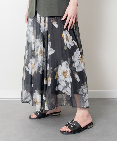 inter-chaussures(インターショシュール)の「【Oh my Sandals】ローヒールビットスライドサンダル(E62302)(サンダル・レディース・ベージュ/ホワイト/ブラック・37/36/35/38)」の10枚目の写真