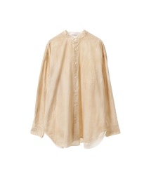 CURRENTAGE（カレンテージ）の「spray dyeing Collarless  Shirt（シャツ/ブラウス）」