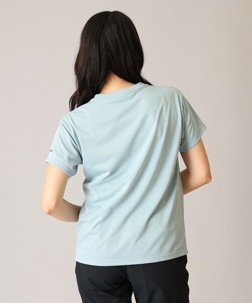 Columbia（コロンビア）の「Columbia/ ウィメンズチェンブリンコーブショートスリーブTシャツ /コロンビア（Tシャツ/カットソー・レディース・ブラウン/ホワイト/ブラック/パープル/ブルー・XL/M/L/S）」の12枚目の写真