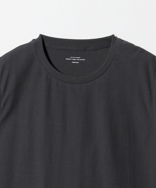 green label relaxing(グリーンレーベルリラクシング)の「アムンゼン ノースリーブ Tシャツ(Tシャツ/カットソー・メンズ・ブラック/ホワイト/ダークグレー・M/XXL/XL/S/L)」の18枚目の写真
