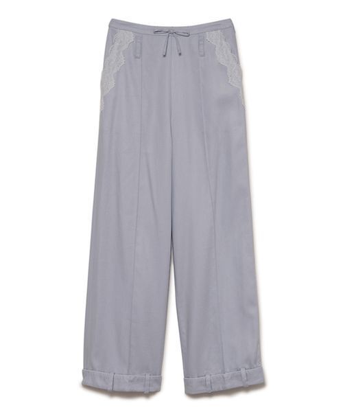 SORIN（ソリン　）の「Linen Blend Straight Pants/リネンブレンド ストレートパンツ（その他パンツ・レディース・サックスブルー/ダークネイビー/ベージュ・36/38）」の14枚目の写真