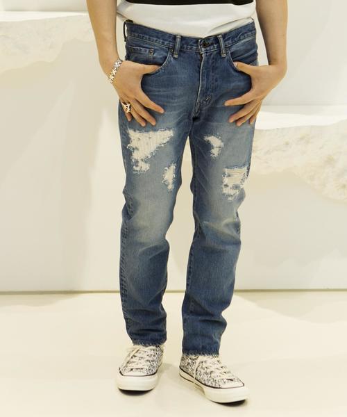 UNITED ARROWS & SONS（ユナイテッドアローズアンドサンズ）の「UNITED ARROWS & SONS（ユナイテッドアローズ＆サンズ） 1994 JEAN（デニムパンツ・メンズ・ネイビー・MEDIUM/X-LARGE/LARGE/SMALL）」の13枚目の写真