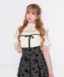 オフショルリボンドッキングニット【ZOZOTOWN限定アイテム】（ニット