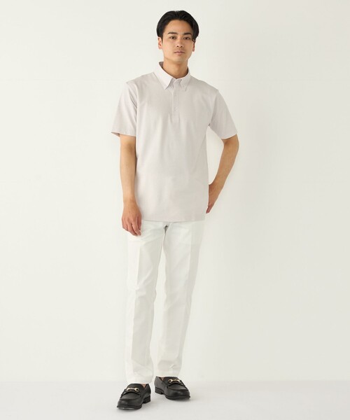 SHIPS Colors(シップス カラーズ)の「SHIPS Colors:〈消臭〉Deo-Papi(R) カノコ ボタンダウン ポロシャツ◇(ポロシャツ・メンズ・ブラック/ライトブルー/ライトグレー/ダークブルー・SMALL/MEDIUM/LARGE/X-LARGE)」の20枚目の写真