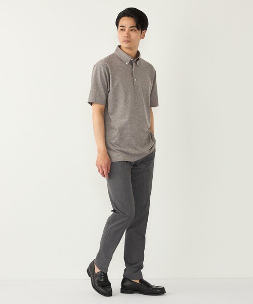 SHIPS Colors(シップス カラーズ)の「SHIPS Colors:〈消臭〉Deo-Papi(R) カノコ ボタンダウン ポロシャツ◇(ポロシャツ・メンズ・ブラック/ライトブルー/ライトグレー/ダークブルー・SMALL/MEDIUM/LARGE/X-LARGE)」の22枚目の写真