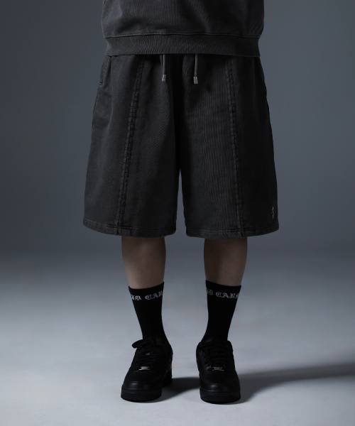 CARMID（カミド）の「アンティックピグメントバミューダパンツ[グレー]（その他パンツ・メンズ・その他・1/2）」の2枚目の写真