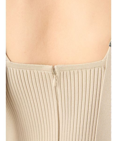 FRAY I.D(フレイアイディー)の「コルセットデザインニットコンビワンピース(ワンピース・レディース・ベージュ/ブラウン/ブラック・1/0)」の10枚目の写真