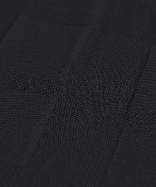BLACK LABEL CRESTBRIDGE(ブラックレーベル・クレストブリッジ)の「【10th ANNIVERSARY】シャドーチェックプレミアムポロシャツ(ポロシャツ・メンズ・ブラック・M/XL/L)」の8枚目の写真