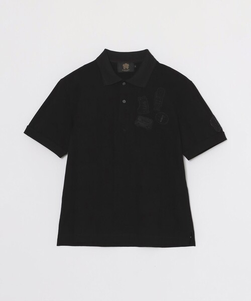 BLACK LABEL CRESTBRIDGE(ブラックレーベル・クレストブリッジ)の「【10th ANNIVERSARY】シャドーチェックプレミアムポロシャツ(ポロシャツ・メンズ・ブラック・M/XL/L)」の9枚目の写真