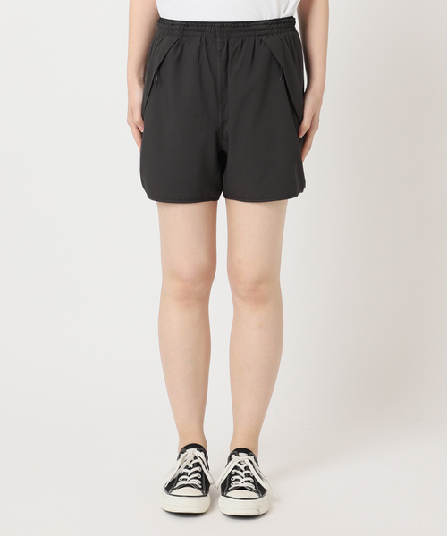 OUTDOOR PRODUCTS(アウトドアプロダクツ)の「ULT SPORTS RUNNIN' SHORTS(その他パンツ・レディース・ベージュ/チャコールグレー・FREE)」の5枚目の写真