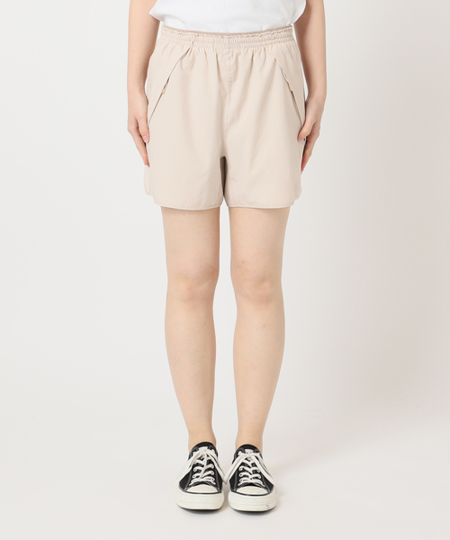 OUTDOOR PRODUCTS(アウトドアプロダクツ)の「ULT SPORTS RUNNIN' SHORTS(その他パンツ・レディース・ベージュ/チャコールグレー・FREE)」の14枚目の写真