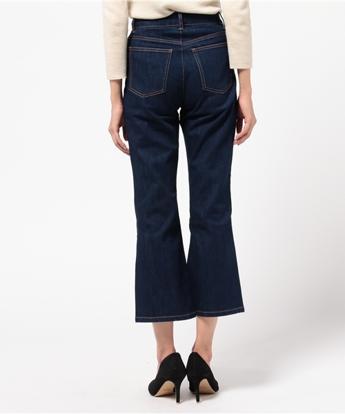 MURUA（ムルーア）の「デニムアンクルベルボトム（デニムパンツ・レディース・インディゴブルー/スカイブルー・2/M/1/S/0/XS）」の5枚目の写真