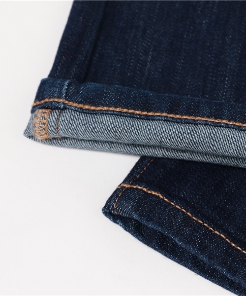 MURUA（ムルーア）の「デニムアンクルベルボトム（デニムパンツ・レディース・インディゴブルー/スカイブルー・2/M/1/S/0/XS）」の13枚目の写真