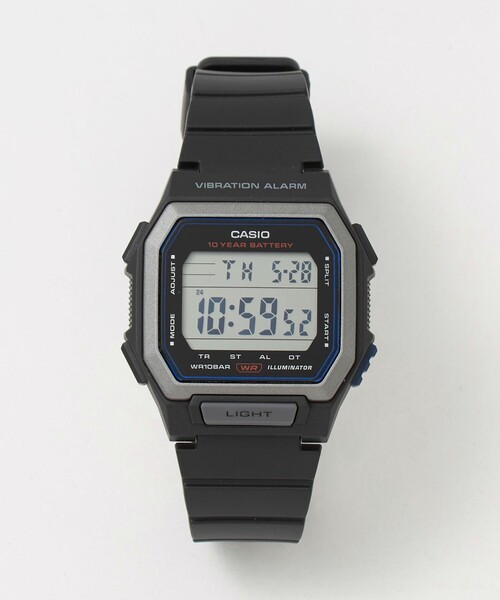 CASIO(カシオ)の「<CASIO>W-738H-1AJF 腕時計(デジタル腕時計・メンズ・ブラック・FREE)」の1枚目の写真