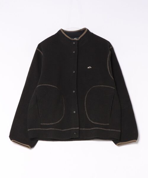KRIFF MAYER Lady's Collection(クリフメイヤーレディースコレクション)の「ブークレカーデ(カーディガン/ボレロ・レディース・オリーブ/カラフル/ブラック/サンドベージュ・LARGE/MEDIUM)」の1枚目の写真