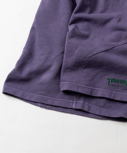 THRASHER(スラッシャー)の「【3】〔THRASHER/スラッシャー〕ピグメントダイ ヘビーウェイトスウェットショーツ(スウェットパンツ・メンズ・ライトグリーン/オフホワイト/チャコールグレー/ブラック/パープル・LARGE/MEDIUM/X-LARGE)」の9枚目の写真