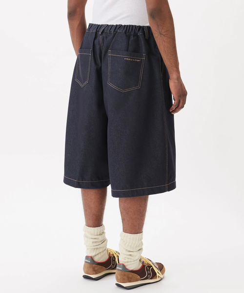 WISM(ウィズム)の「Estudio Niksen / エストゥディオ・ニクセン Pintuck Wide Shorts(その他パンツ・メンズ・ネイビー・2/1)」の6枚目の写真