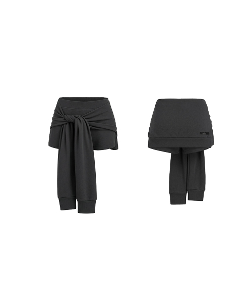 ODOR（オドー）の「Tie short pants - Charcoal（スウェットパンツ・レディース・その他・1/2）」の20枚目の写真