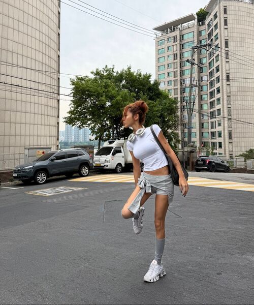 ODOR（オドー）の「Tie short pants - Charcoal（スウェットパンツ・レディース・その他・1/2）」の17枚目の写真