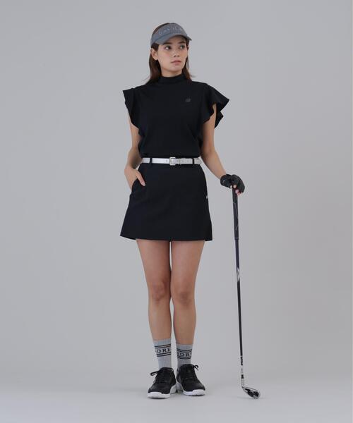 St ANDREWS(セントアンドリュース)の「【St ANDREWS】【ストレッチ】格子ジャガードスカート (WOMENS)(スカート・レディース・ブラック/ホワイト・M/S)」の6枚目の写真