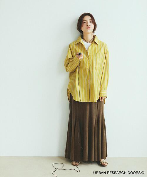 URBAN RESEARCH DOORS(アーバンリサーチドアーズ)の「『速乾/イージーケア/UVカット』『UR TECH』Aircareリングドットシャツ(シャツ/ブラウス・レディース・ブルー系その他/イエロー系その他/ベージュ系その他・FREE)」の14枚目の写真