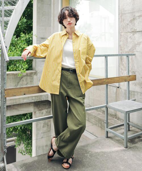 URBAN RESEARCH DOORS(アーバンリサーチドアーズ)の「『速乾/イージーケア/UVカット』『UR TECH』Aircareリングドットシャツ(シャツ/ブラウス・レディース・ブルー系その他/イエロー系その他/ベージュ系その他・FREE)」の17枚目の写真