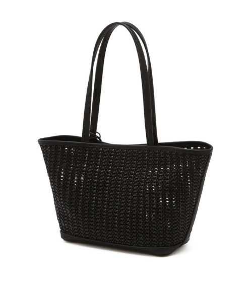 athe（アテ）の「[PANIER] ブラックパニエメッシュショルダーバッグ M AABA6E843BK（ショルダーバッグ・レディース・ブラック・FREE）」の3枚目の写真