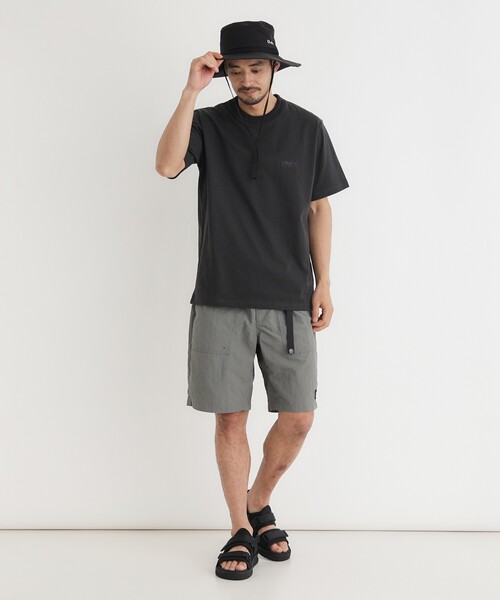 CAMP7(キャンプセブン)の「《選べるS-XL展開/透けにくい/綿100%》CAMP7 ヘヴィーウェイトTシャツ(Tシャツ/カットソー・メンズ・ホワイト/スミクロ/ネイビー/ホワイト系・03/04/06/05)」の18枚目の写真