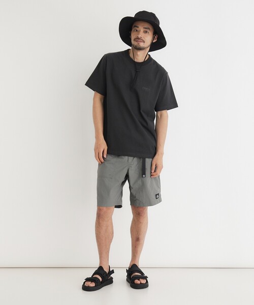 CAMP7(キャンプセブン)の「《選べるS-XL展開/透けにくい/綿100%》CAMP7 ヘヴィーウェイトTシャツ(Tシャツ/カットソー・メンズ・ホワイト/スミクロ/ネイビー/ホワイト系・03/04/06/05)」の19枚目の写真