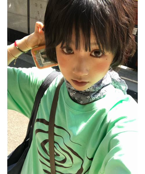 KICKKI(キックキ)の「スパイラルロゴTシャツミント(Tシャツ/カットソー・レディース・その他・SMALL/LARGE)」の10枚目の写真