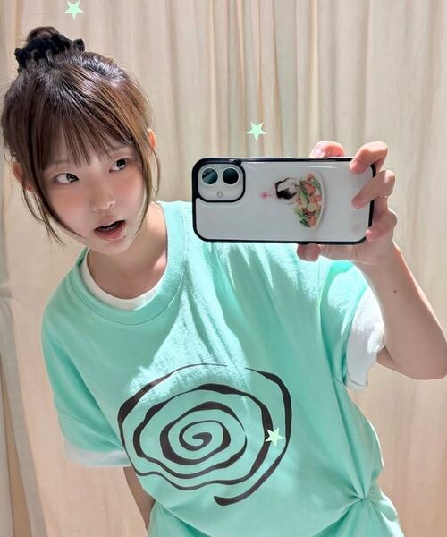 KICKKI(キックキ)の「スパイラルロゴTシャツミント(Tシャツ/カットソー・レディース・その他・SMALL/LARGE)」の17枚目の写真